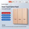 Панель управления умным переключателем Tuya Zigbee