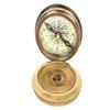5.08 Cm Compass Replica Brass Pocket Transit Compass Robert Frost Poem Gifting