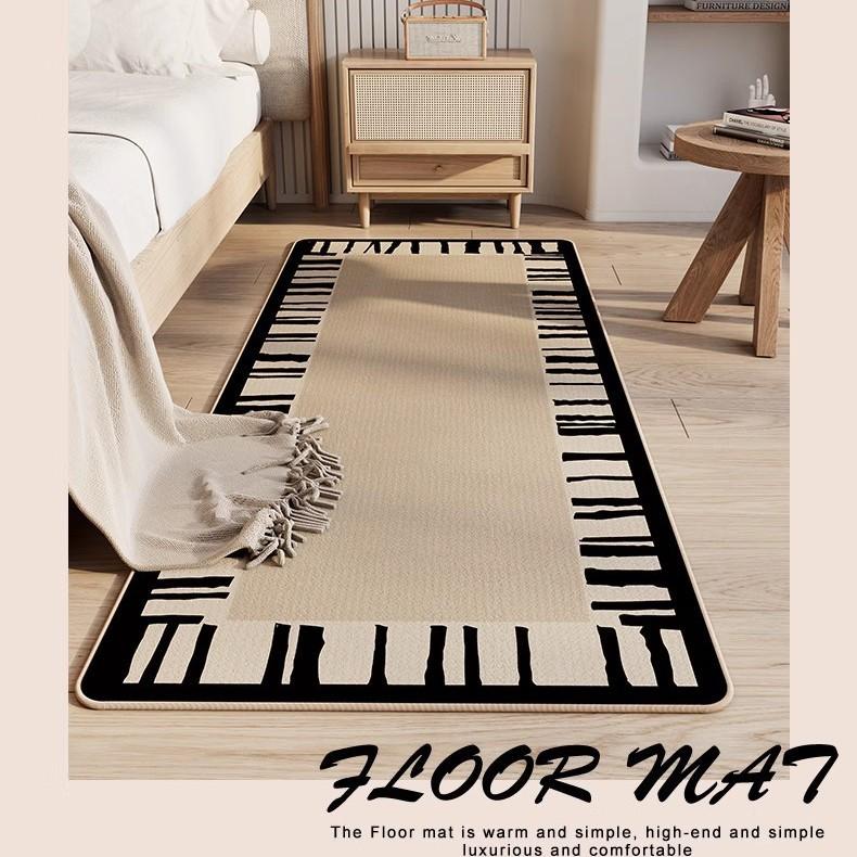 Carpet Bedroom Bedside Floor Mat Master Bedroom Cool Blanket Living Room Bay Window Carpet Dirt-Resistant And Easy To Take Care Of Long Floor Mat