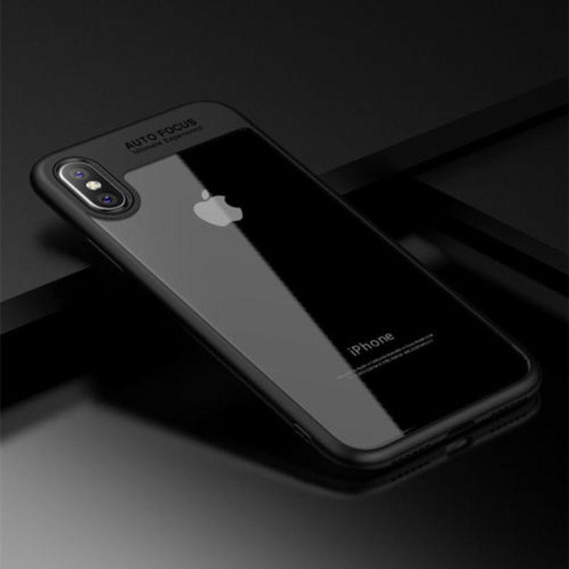 X Для iPhone 8 7 6s Plus 10 Роскошный Ультратонкий Прозрачный Ударопрочный Бампер Чехол