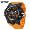 Sanda Korean Trend Multifunctional Luminous Waterproof Watch for Teens & Adults