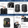 HAKUBA Camera Bag GW-ADVANCE Tank Facegate Backpack 26 AZ Black AMZSGWATKFGBP26 4-way access, full front opening for easy viewing 4977187005165
