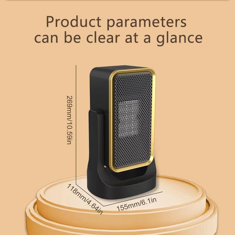 Новый обогреватель Shaking Head Fan Электрический портативный обогреватель Домашние грелки для рук Мощный теплый вентилятор Бытовая грелка Отопление комнаты Печь