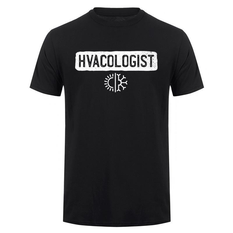 Hvacologist Tshirts Funny Hvac Technician Installer Heating Cooling Engineer Gift Cotton Tshirt Da271