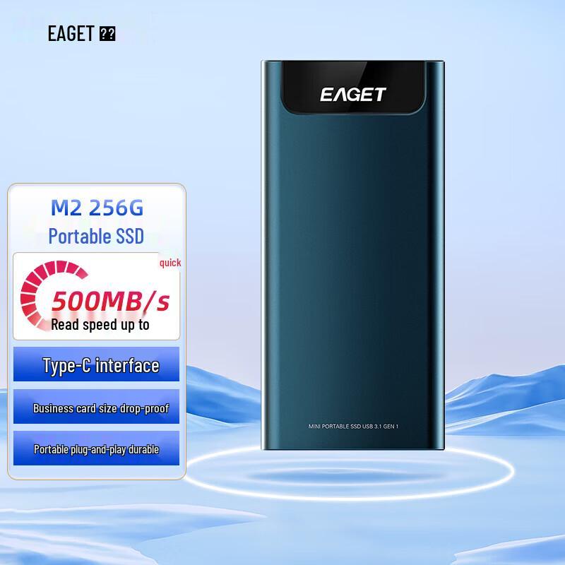 EAGET Портативный SSD M2-256G