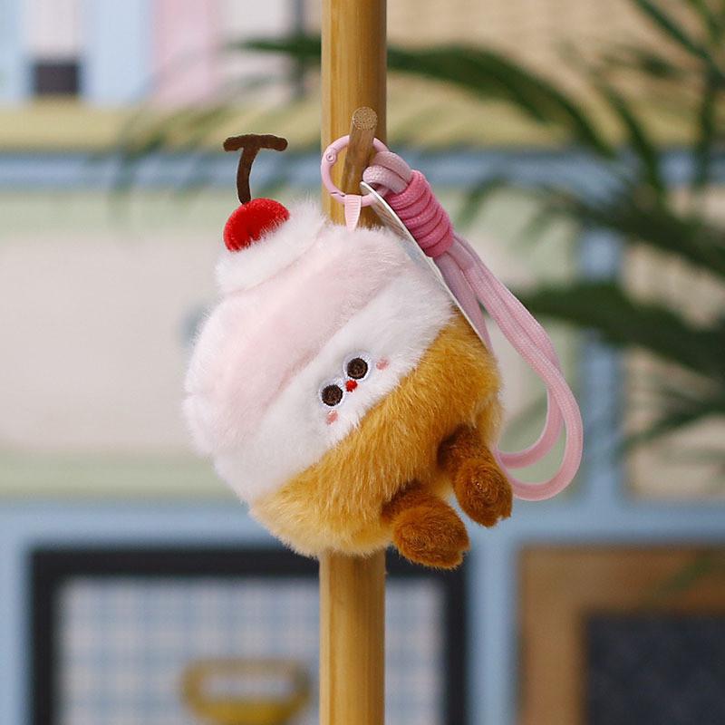 Cute Dessert Cake Plush Toy Hamburger Toy For Kids Bedroom Decor