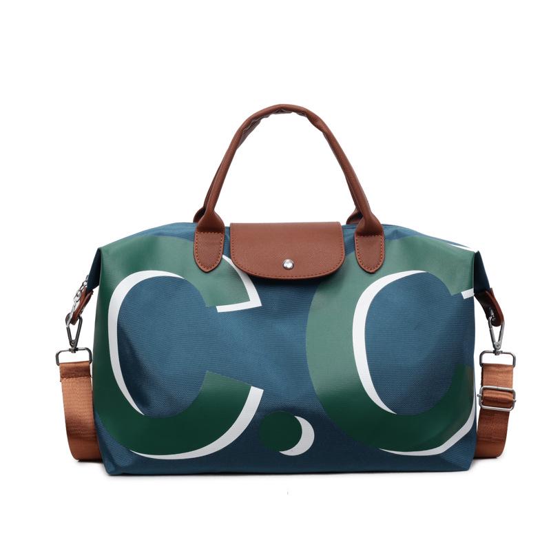 Женская легкая водонепроницаемая дорожная сумка-даффл большой вместимости для деловых и коротких поездок