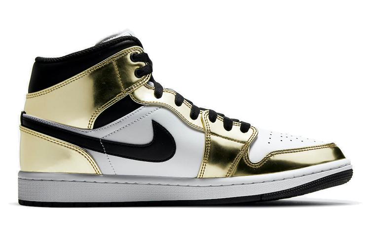 Air Jordan 1 Mid Se 'Металлик Золотой' DC1419-700