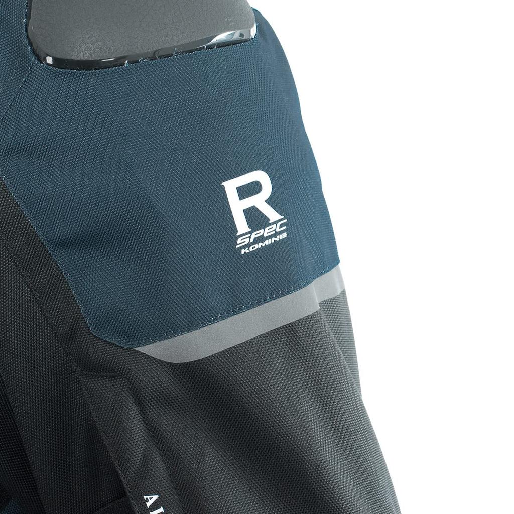 KOMINE Protect R Spec System Jacket for Motorcycles Marine Blue 2XL JK-624