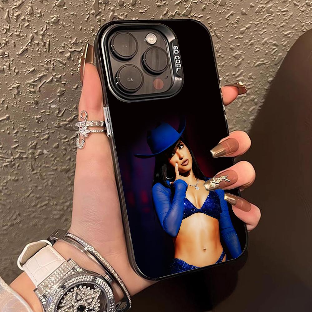 Fashion Becky G Translucent Mobile Phone Case for iPhone 17 16 15 14 13 12 11 X XR XS Air Pro Max Plus Colorful Cover