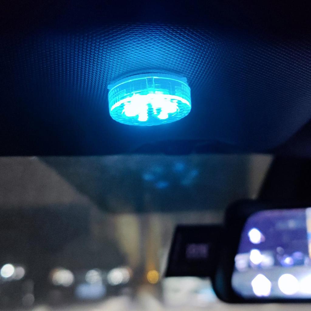 Car Interior Dome Light Finger Touch Sensor Reading Lamp 5V LED Car Signal Night Light Six Color Mini Car Door Light