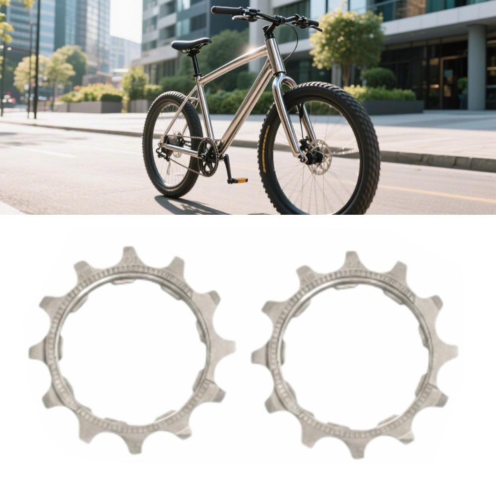 2PCS Steel Bike Freewheel 11T/12T/13T Freewheel Pinion Durable Bicycle Cassette Cog  Bicycle Repair
