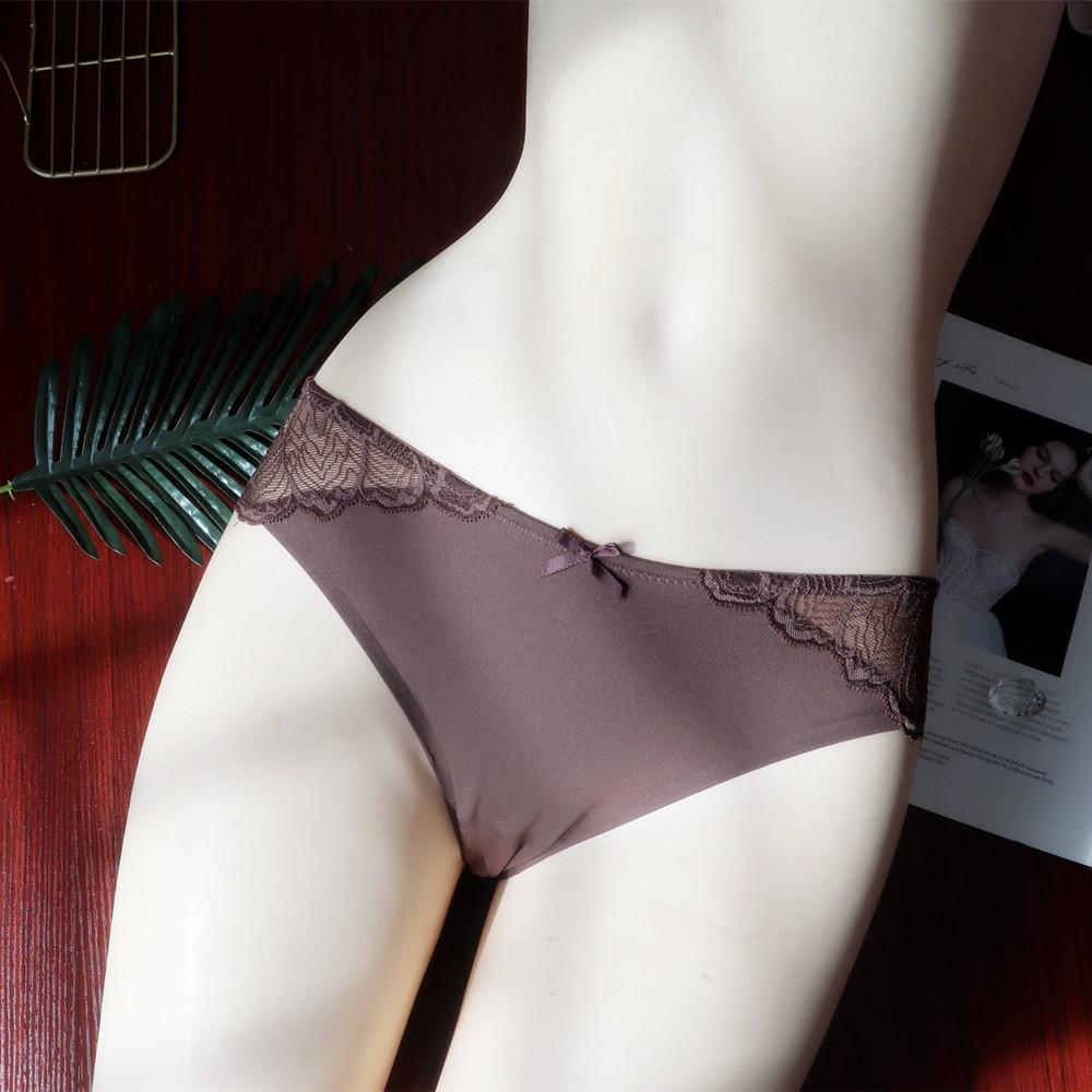 Стильное простое женское сексуальное кружевное нижнее белье без следов, женские трусики, высокоэластичные дышащие женские трусы с низкой талией