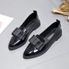 Fashion Ladies Shoes 2024 High Quality Slip-on Women's Flats Fashion Butterfly-knot Daily Flats Women Sexy Pointed Toe Flat Low Heels