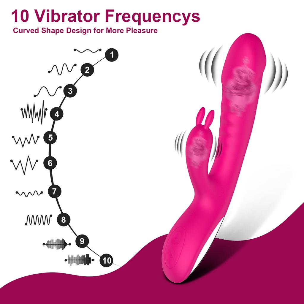 Стимулятор клитора кролика, массажер для точки G, влагалище, женский мастурбатор, фаллоимитатор, вибраторы, секс-игрушки для женщин