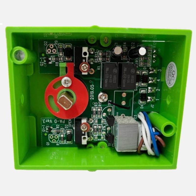 Rectangular Damper Motor Control Structure Motor for Quadrilateral Air Manager 24v Power 50 60hz with 150000 Test Cycles