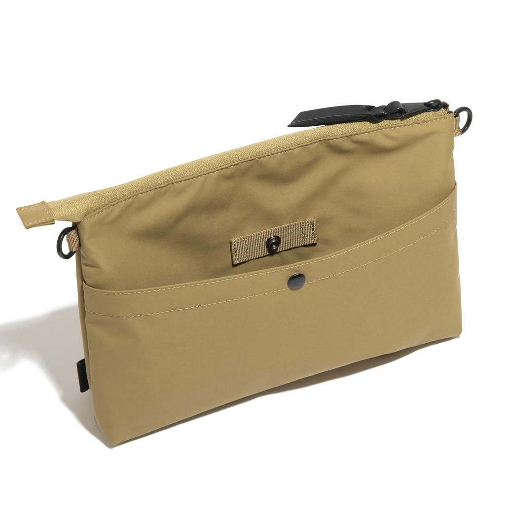 Сумка через плечо Sacoche Бежевая [Антрацит] CITY/3LS №60372