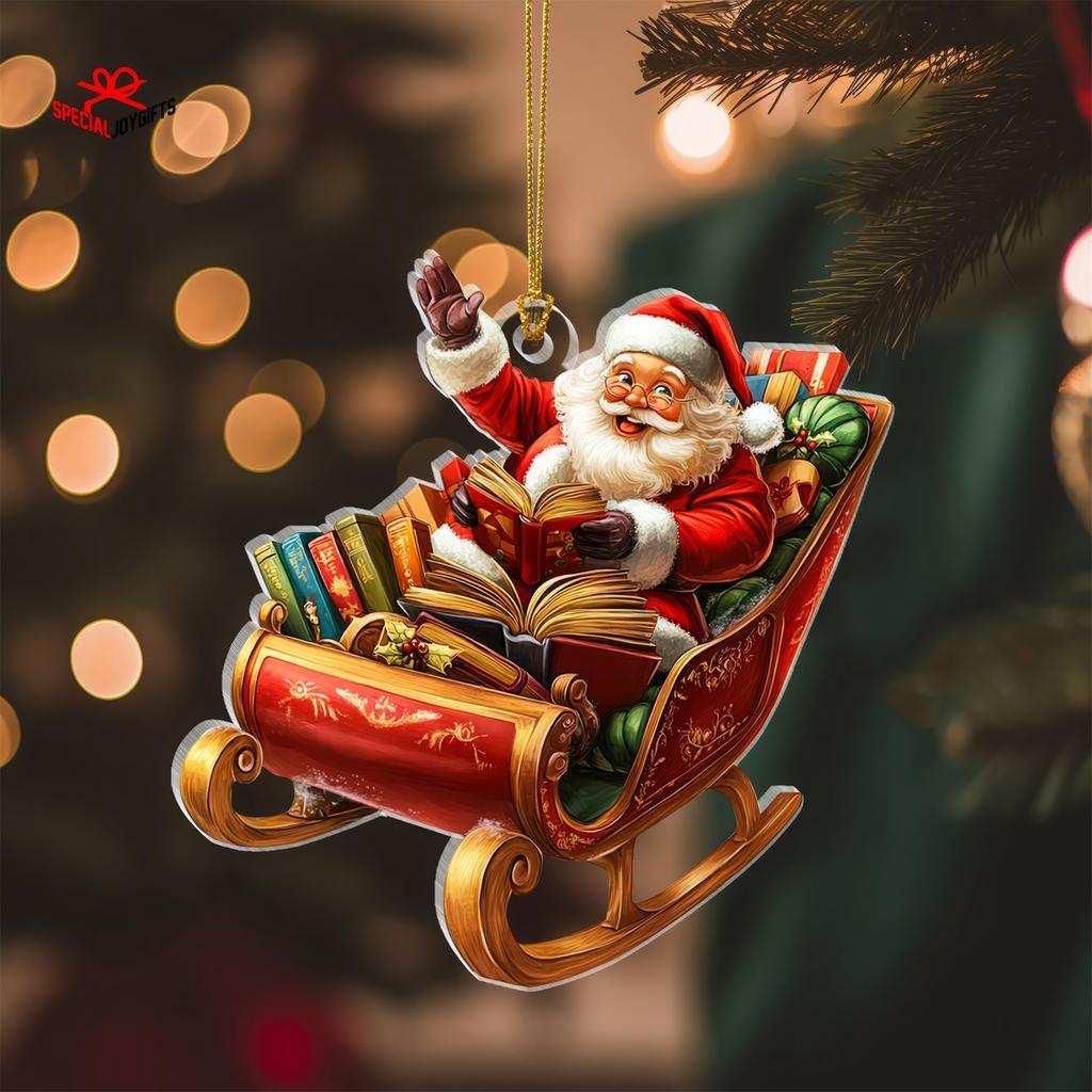 Рождественское 2D Плоское Украшение Форма Книги Дерево с Чашкой Кофе Звезда Праздничный Домашний Декор Уникальное Украшение в Литературном Стиле