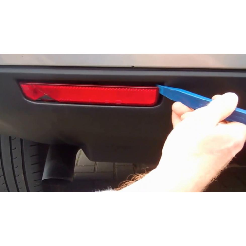 Темно-тонированные линзы отражателей заднего бампера для Land Rover Range Rover 2003-12 гг. и т. д.