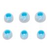 6pcs Earphone Eartips Silicone Soft Noise Isolation 3 Sizes Replacement Earplugs for 4.5‑6.5mm