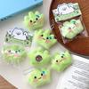 Plush Stuffed Green Grass Keychain Creative Cartoon Kawaii Couple Pendant Cute Backpack Costume Accessory