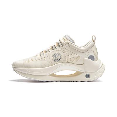 Li Ning Absolute Shadow CRC светоотражающие легкие высокопрочные модные спортивные повседневные туфли женские повседневные туфли светло-старо-желтого цвета AZGU042-1