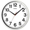 MAG (Mag) Wall Clock, Analog, Silent, Continuous Second Hand, 29.0cm Diameter, Simple and Stylish White, Schule W-771 WH-Z, Noah Precision