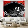 The-Nightmare-Before-Christmas Print Tapestry, Backdrop, Easy Setup, Ideal for Bedroom, Office & Living Room, with Aesthetic Wall Hanging Decor.