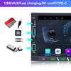 Reakosound 7'' Android Car Radio CarPlay Universal Car Gps Screen Adjustable 2 DIN Car Stereo Radio Navigation Player Head Unit