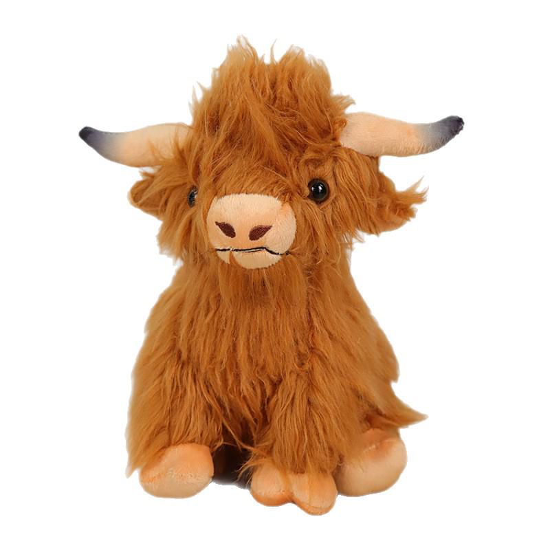 Scottish Highland Yak Plush Toy Doll