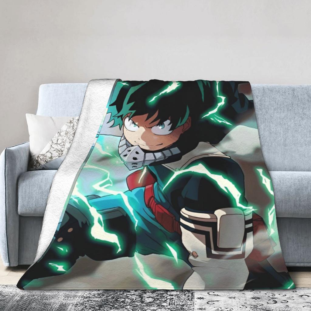 Даби Пледы Академия Аниме Манга Шерсть Потрясающие Мягкие Пледы для Дома Осень/Зима