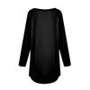 Women's Loose Round Neck Print Long Sleeve T-Shirt Top Pullover