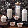 Eco-friendly Degradable High-Temperature Resistant Portable Thickened Kung Fu Tea Cups