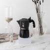 BIALETTI Brikka Black 2-Cup Stovetop Coffee Maker (Espresso MakerMacchinetta) [Japan Exclusive Color]