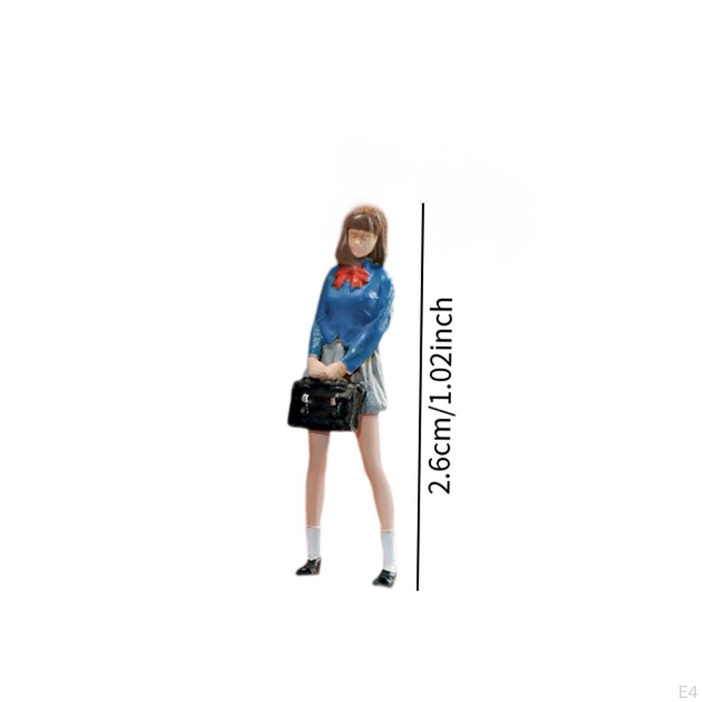 1/64 Figurine Model for Dollhouse And Sand Table Decor