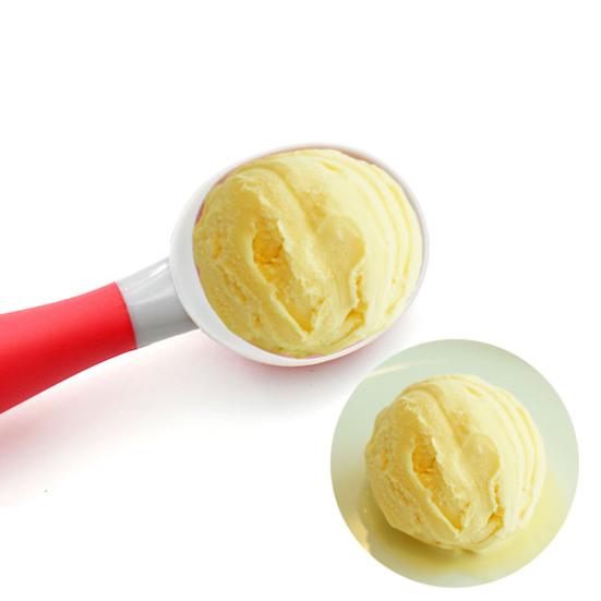 Ложка для шариков мороженого с антифризным антипригарным покрытием, высокопрочная нескользящая ручка, большая долговечность, ложка, кухонные принадлежности