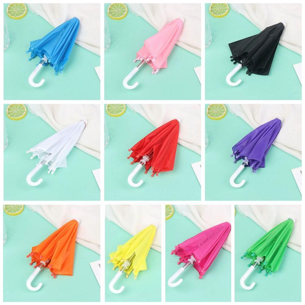 Thickened Mini Umbrella Funny Kids Toy Umbrella Doll Accessories Doll Rain Gear Home