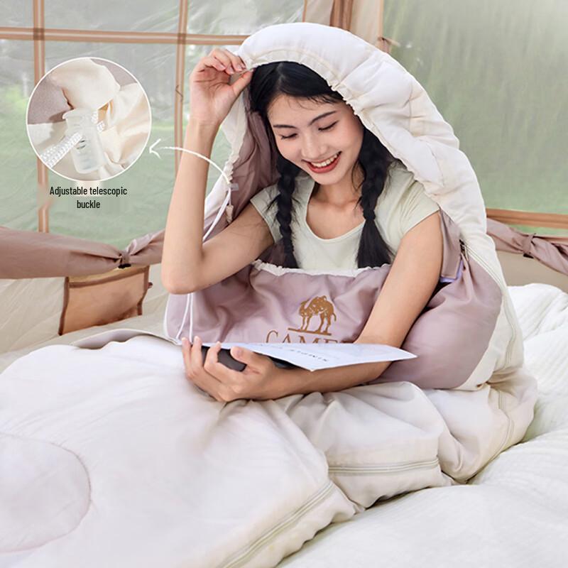 Camel Кемпинговый спальный мешок-конверт для улицы