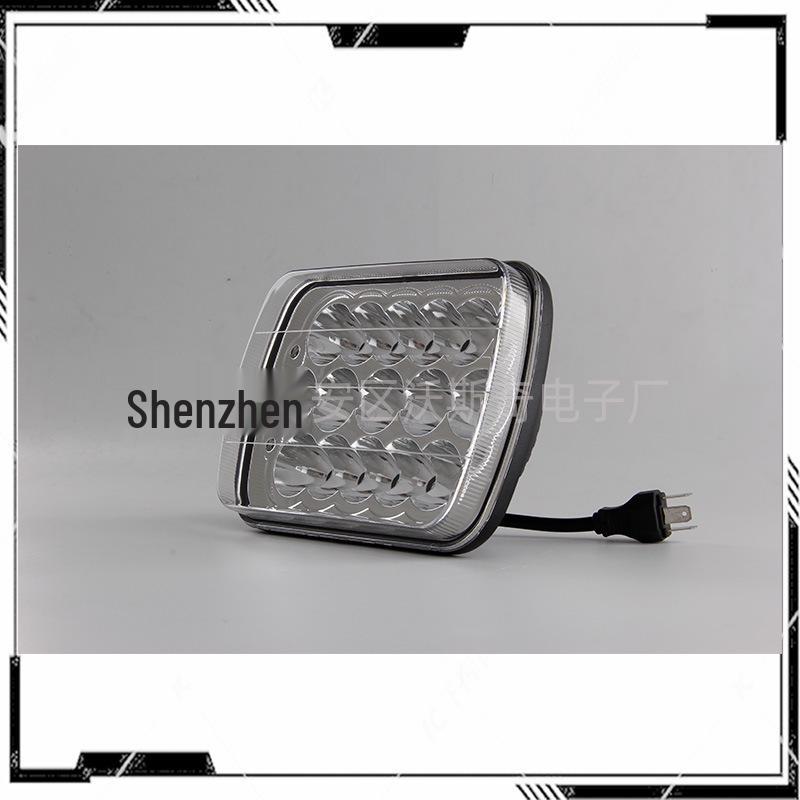 Available: 5x7 Inch 45W LED Headlight for Jeep Cherokee 213, H4 High/Low Beam