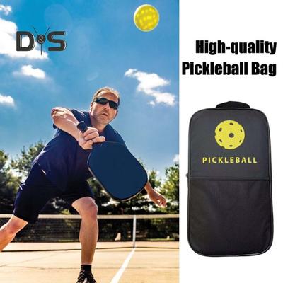 Сумка для ракетки Pickleball, переносная защитная сумка на молнии для ракетки Pickleball, чехол для хранения ракетки для настольного тенниса для путешествий