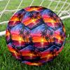 1pc Beach Sunset Scene Durable Size 5 Soccer Ball Professional Match Training Football Indoor &Outdoor Sports Ball p60197