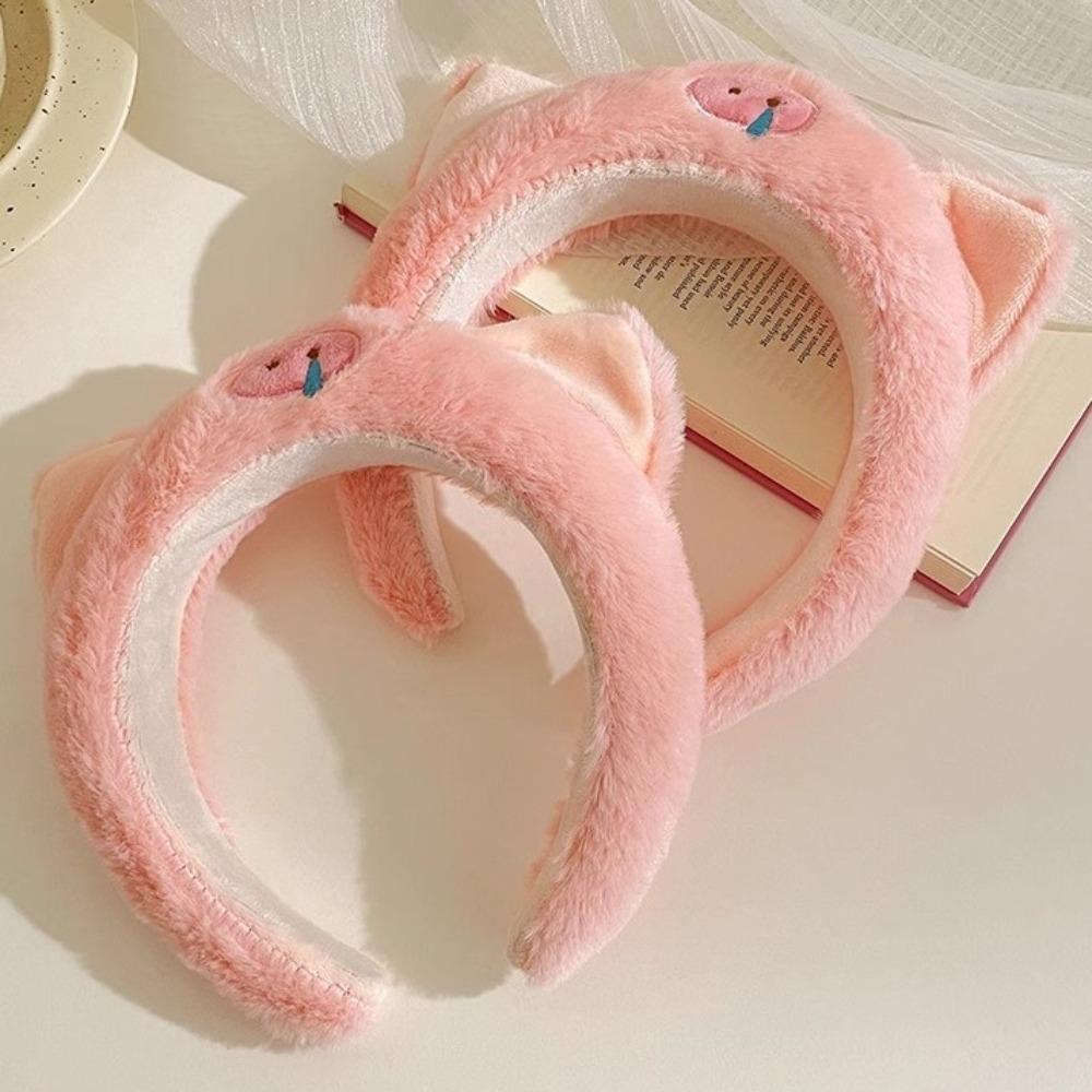 Plush Doll Plush Hairband Non-slip Penguin Hair Hoop Fashion Cartoon Headband  Women