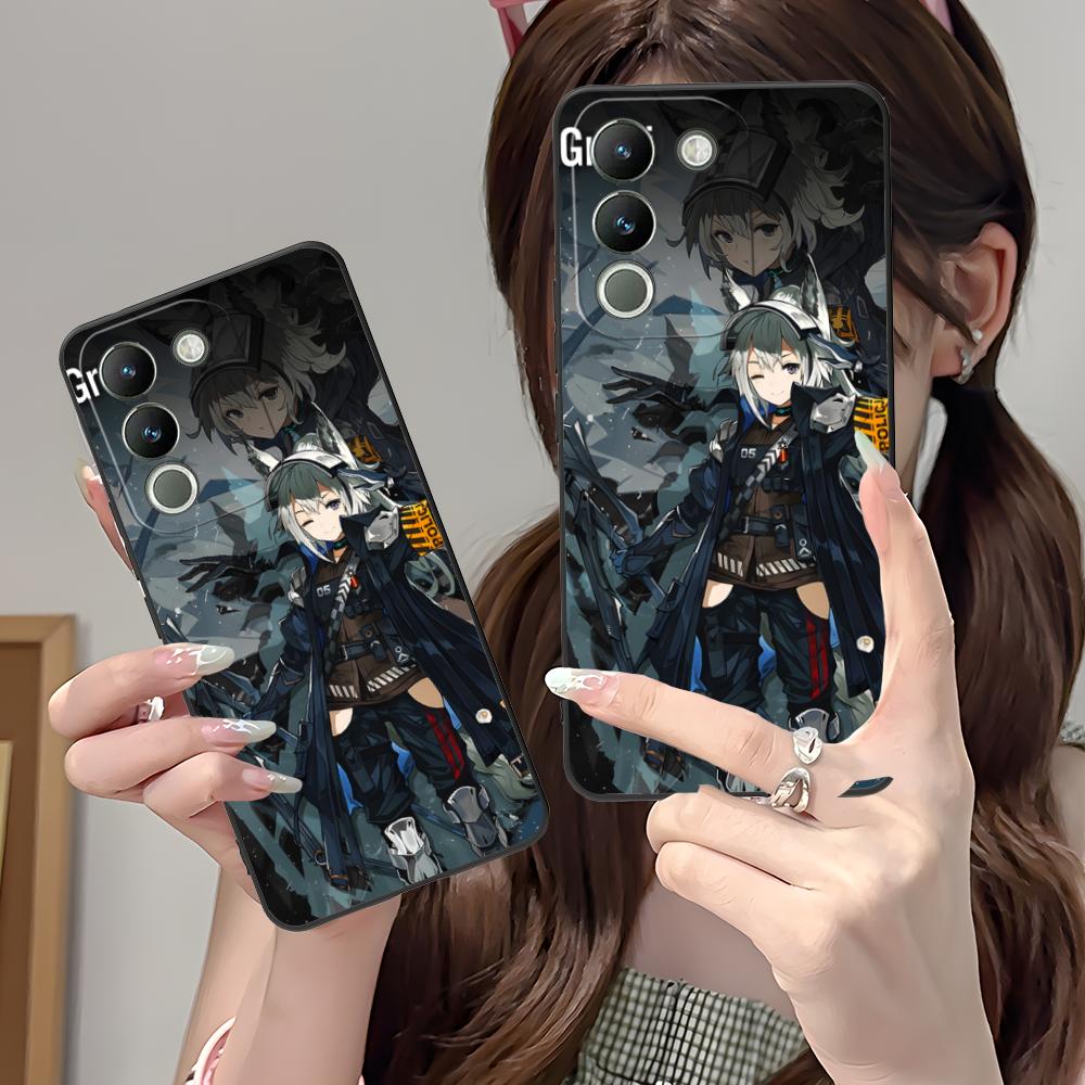 Чехол для мобильного телефона Arknights Grani из матового ТПУ для VIVO V60 V50 V40 V30 V29 V27 V25 V23 Pro Lite 5G, цветная печать