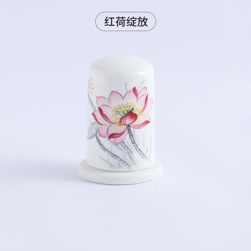 Bone China Toothpick Box Phnom Penh Toothpick Jar Toothpick Holder Chinese Toothpick Dispenser Secret Stash Tooth Pick Holder