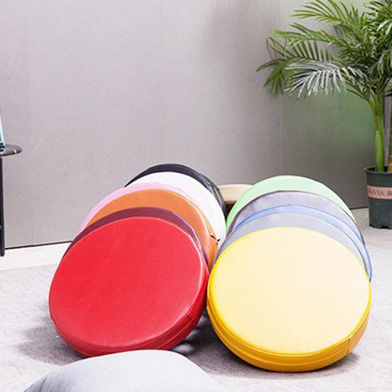 Seat Cushion Waterproof Thickened Sponge Elastic High Density Round Shape Floor Seating Cushion Floor Seat Pillow Preschool Kindergarten Nursery