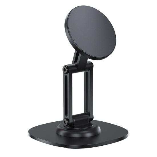 Держатель для мобильного телефона с противоскользящим покрытием, большой магнит, регулировка угла наклона на 360 градусов, складная подставка для мобильного телефона