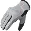 Kaedear Motorcycle Smartphone Touch Breathable KDR-MX-GL8 Gloves, Mesh, Spring/Summer Protective, Compatible, (Gray, L)