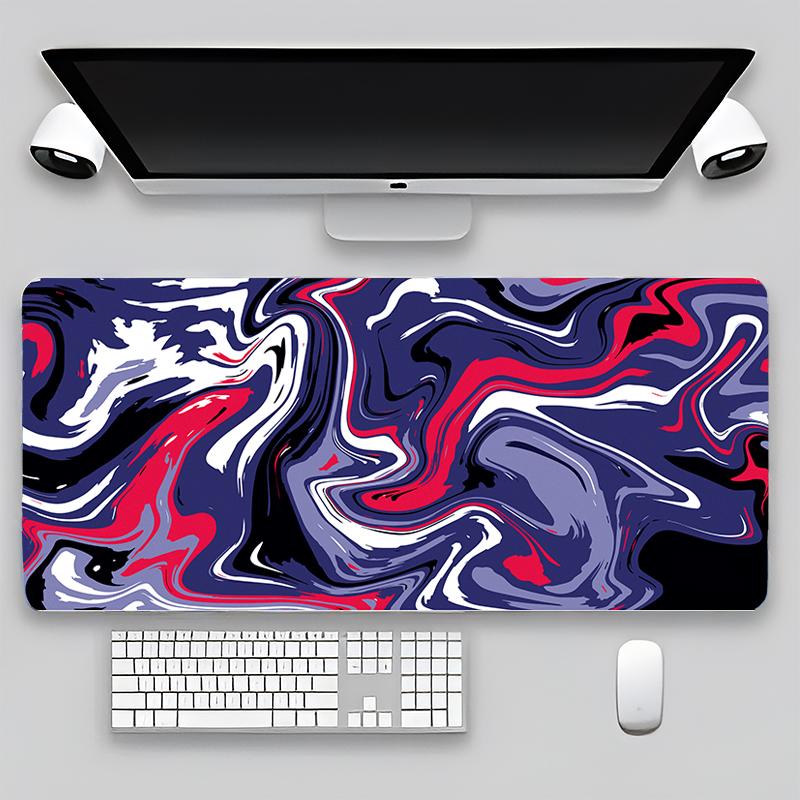 Terrain Map Contours Keyboard Gamer Carpet Rubber Mat Full Gamer Pc Keyboard Mouse Gamer Table Gaming Pc 90x40cm
