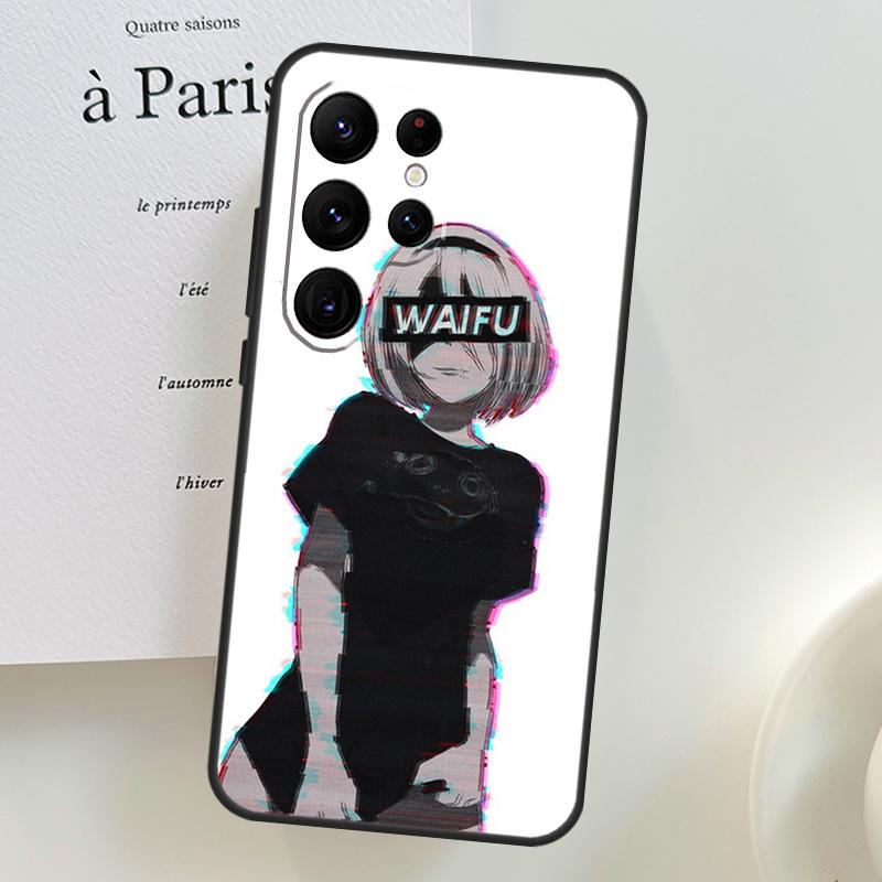 Sugoi Senpai Anime Waifu Sexy Girl Case For Samsung Galaxy S26 Ultra S25 S24 S23 S22 S21 S10 Plus S20 FE S25 Ultra Phone Cover