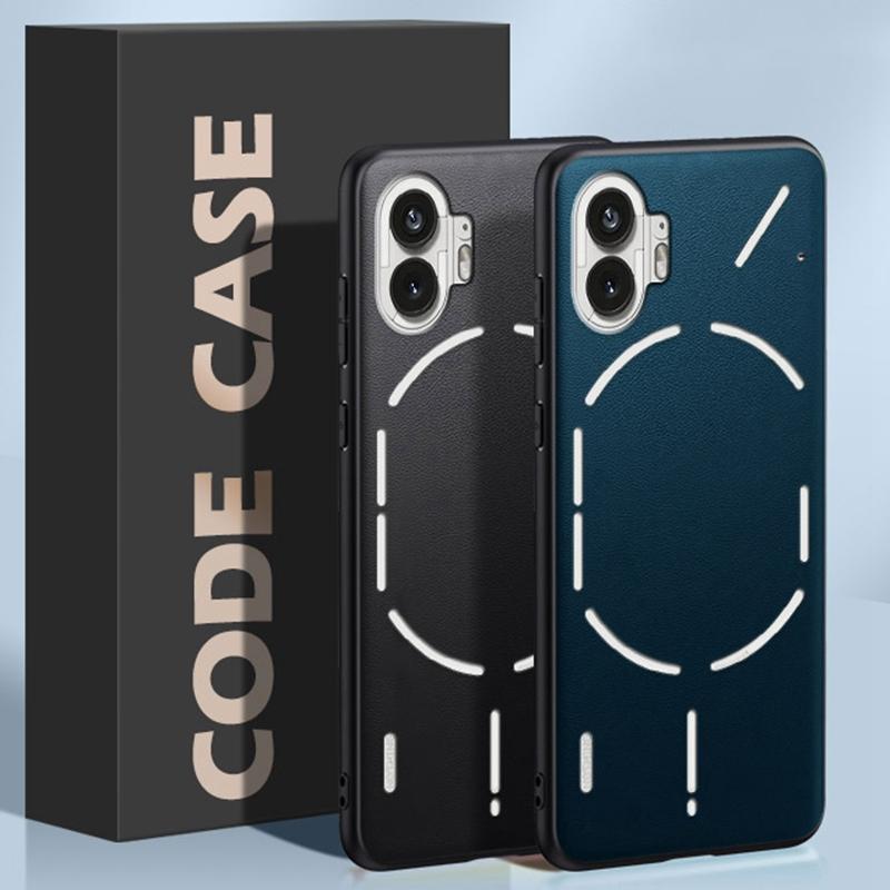 Роскошный чехол из искусственной кожи для Nothing Phone 1 One, задняя крышка, матовый силиконовый чехол для телефона с полной защитой для Nothing Phone1 5G Coque